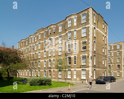 Peabody Peabody Trust Sound Pilton, London. Rénovation d'appartements de logement social à Londres Banque D'Images