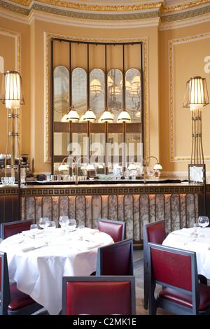 Gilbert Scott restaurant St Pancras Hotel, Londres, Royaume-Uni. Photo:Jeff Gilbert Banque D'Images