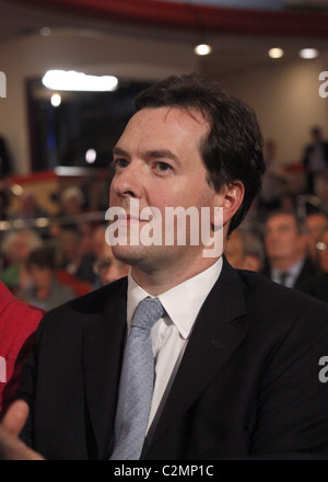 MP, GEORGE OSBORNE, CHANCELIER DE L'ÉCHIQUIER 03 octobre 2010 CPI BIRMINGHAM ENGLAND Banque D'Images