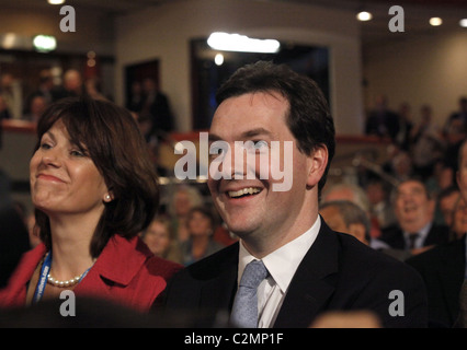 MP, GEORGE OSBORNE, CHANCELIER DE L'ÉCHIQUIER 03 octobre 2010 CPI BIRMINGHAM ENGLAND Banque D'Images