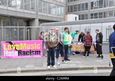 Culture Smiley Protest New Scotland Yard No Justice No Peace 'Qui a tué Smiley Culture' Banque D'Images