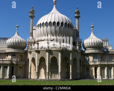 Close-up Vue de face du Royal Pavilion à Brighton East Sussex Banque D'Images