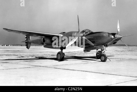 YP-38 avions Lockheed Lightning Banque D'Images