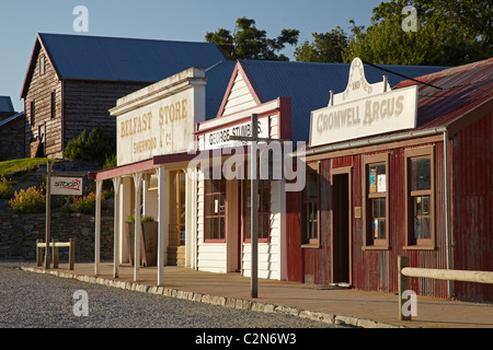 Vieille ville de Cromwell, Cromwell, Central Otago, île du Sud, Nouvelle-Zélande Banque D'Images