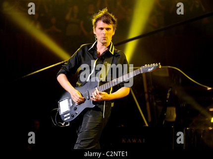 Matthew Bellamy de Muse effectuant au TCT - le Teenage Cancer Trust concert au Royal Albert Hall de Londres, Angleterre - Banque D'Images