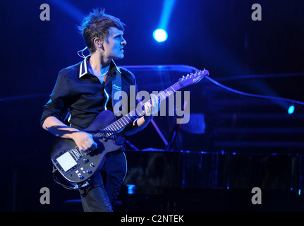 Matthew Bellamy de Muse effectuant au TCT - le Teenage Cancer Trust concert au Royal Albert Hall de Londres, Angleterre - Banque D'Images