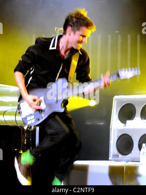 Matthew Bellamy de Muse effectuant au TCT - le Teenage Cancer Trust concert au Royal Albert Hall de Londres, Angleterre - Banque D'Images