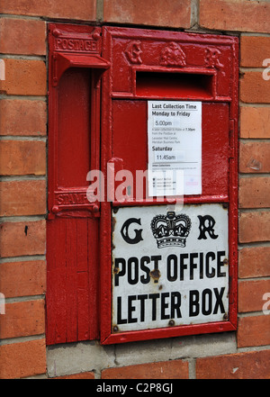 Lettre fort dans Ratby, Leicestershire, England, UK Banque D'Images