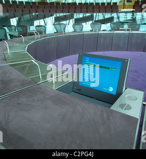 City Hall, Londres. GLA Coin chambre unités audio-visuel. 1999-2002 Banque D'Images