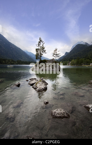 Les près de Hintersee Ramsau Banque D'Images