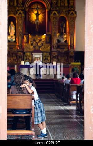 Eglise de Santo Toribio de Mangrovejo‎, Carthagène, Colombie Banque D'Images