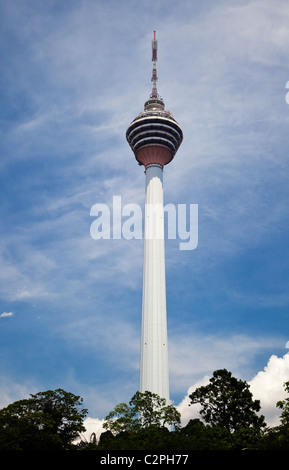 La tour Menara KL, Kuala Lumpur Banque D'Images