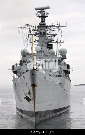 Le HMS Cumberland, un lot 3, type 22 frégate. Banque D'Images