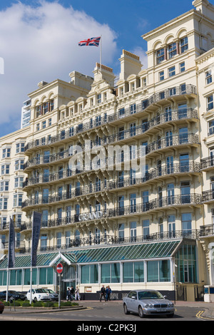 L'hôtel De Vere Grand Brighton, le Grand Hotel, King's Road, Brighton, East Sussex, England, UK Banque D'Images