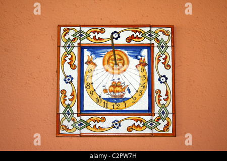 Cadran solaire de décoration Banque D'Images