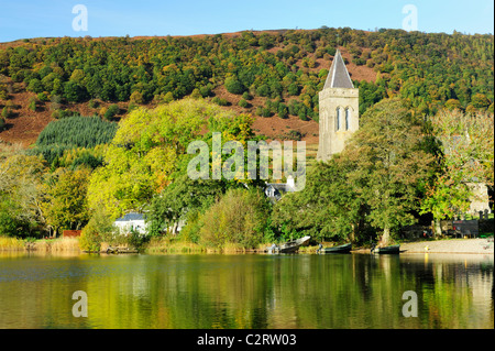 Port de Menteith sur le lac de Menteith, Ecosse Banque D'Images