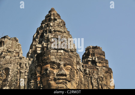 Angkor Thom entrée sud de la Victoire Siem Reap Cambodge Banque D'Images