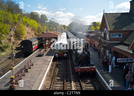 La gare de Bewdley, Shropshire UK Banque D'Images