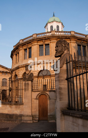 Sheldonian Theatre d'Oxford Street Banque D'Images