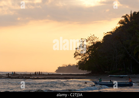 Playa Esterillos Parritas océan Pacifique Puntarenas Costa Rica Banque D'Images