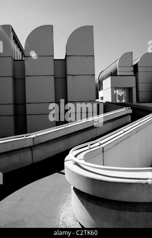 Musée du Bauhaus à Berlin de l'architecture moderne Banque D'Images