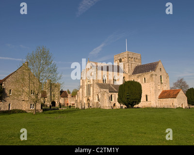 L'hôpital et Chapelle de St Croix Winchester Hampshire England UK Banque D'Images