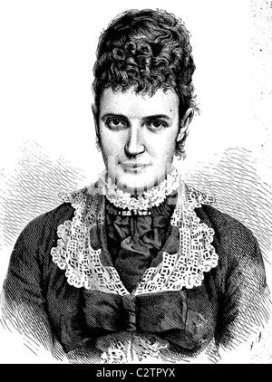 Maria Feodorovna, impératrice de Russie, anciennement Marie Sophie Frederike Dagmar, princesse de Danemark, 1847-1928, illustra historique Banque D'Images