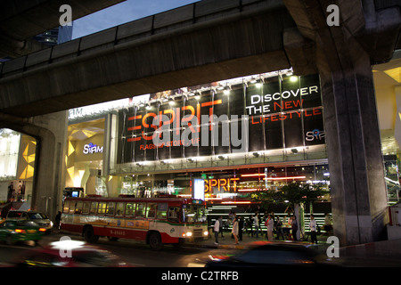 Siam Centre commercial de Bangkok Banque D'Images