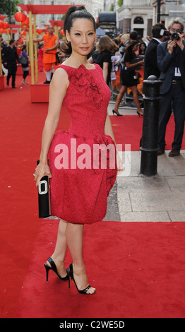 Lucy Liu UK premiere de 'Kung Fu Panda' tenu à la vue West End - Arrivées Londres, Angleterre - 26.06.08 Banque D'Images