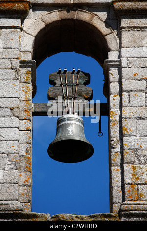 Le clocher de l'église de Notre Dame de Grace (Igreja Nossa Senhora da Graça) à Evora, Portugal. Banque D'Images