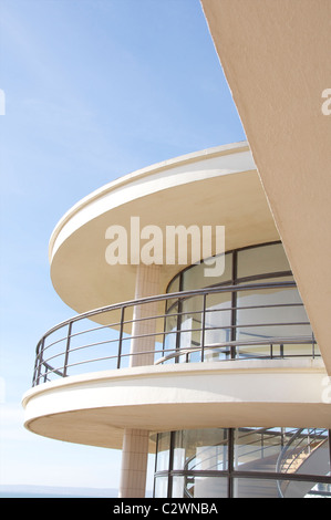 Le De La Warr Pavilion, Bexhil on Sea, East Sussex, Angleterre. Banque D'Images