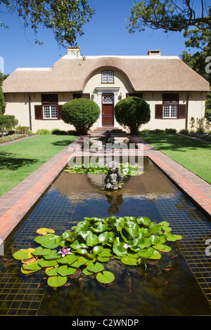 Vergelegen homstead, Vergelegen Wine Estate, Somerset West, Western Cape, Afrique du Sud Banque D'Images