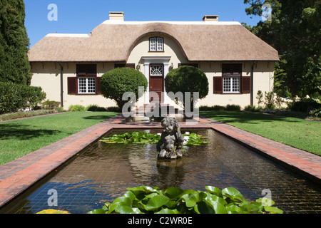 Vergelegen homstead, Vergelegen Wine Estate, Somerset West, Western Cape, Afrique du Sud Banque D'Images