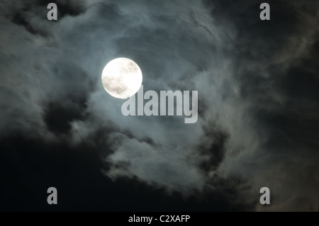 Pleine lune Banque D'Images