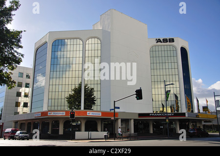 ASB Bank, Victoria Street, Hamilton, de la région de Waikato, Nouvelle-Zélande, île du Nord Banque D'Images