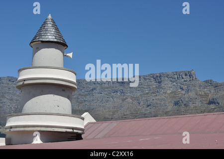 Extrêmement lumineux et colorés des maisons dans la région de Bo-Kaap à Cape Town, Afrique du Sud Banque D'Images