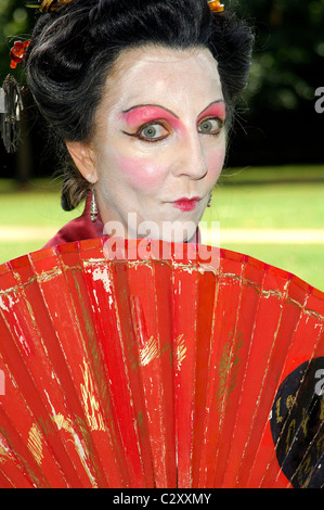 Nichola McAuliffe lancement presse "Le Mikado" au Richmond Theatre London, England - 07.08.08 Vince Maher/ Banque D'Images