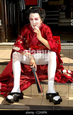 Nichola McAuliffe lancement presse "Le Mikado" au Richmond Theatre London, England - 07.08.08 Vince Maher/ Banque D'Images