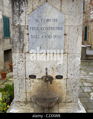 Police, Arezzo, Toscane, Italie Banque D'Images