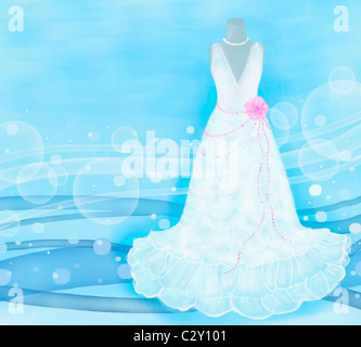 Conception de divers types d'invitation de mariage Banque D'Images