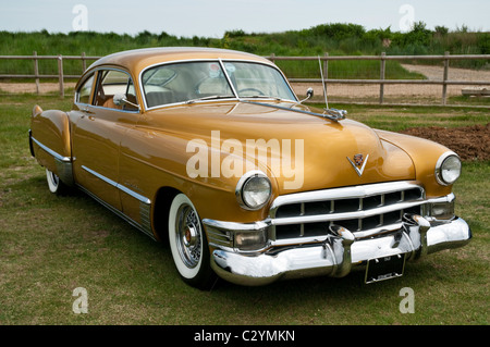 American Vintage une voiture Cadillac de 1949. Banque D'Images