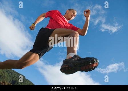 Man running Banque D'Images