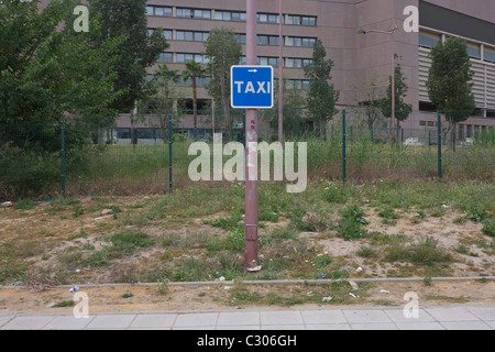 Paysage de l'ancien site Olympique, le centre d'attention pour les soumissions d'unsuccesful 1999/2003, envahis par la végétation et sous-utilisés. Banque D'Images