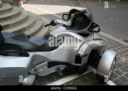 Bombardier Produits Récréatifs BRP Can-Am Spyder RT Touring Trike Banque D'Images