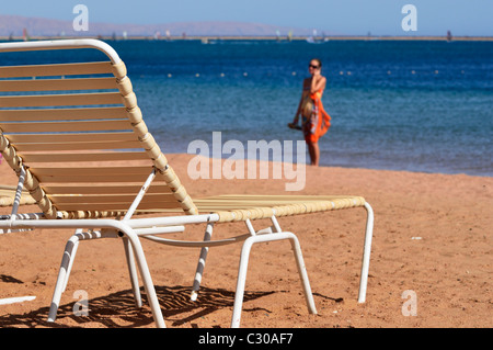 L'hôtel Hilton Dahab Resort, Sinaï, Égypte EG Banque D'Images