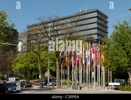 Office européen des brevets à Munich, Allemagne. Banque D'Images