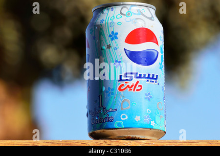 An Arabian Pepsi Cola CAN, Dahab, Égypte EG Banque D'Images