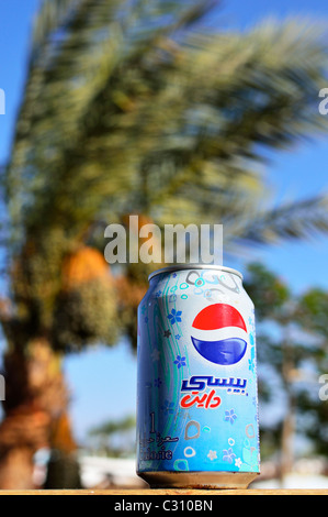 An Arabian Pepsi Cola CAN, Dahab, Égypte EG Banque D'Images