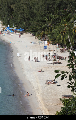 Ao Haad Yao sur la côte nord-ouest. Ko PhaNgan, Surat Thani, Thaïlande, Asie du Sud-Est, Asie Banque D'Images