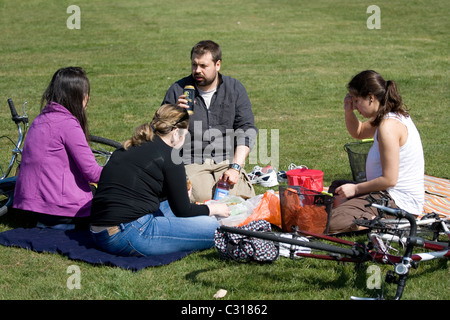 Streatham Park, kite jour. Banque D'Images